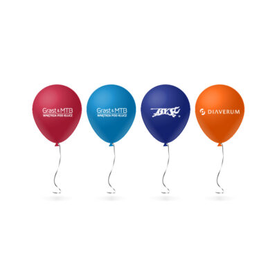 Baloons with print