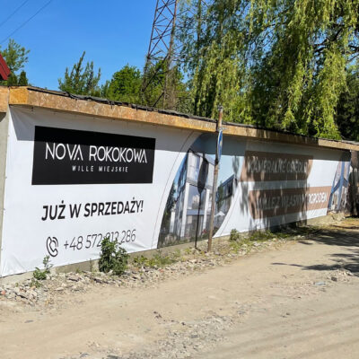 Banners on the fence